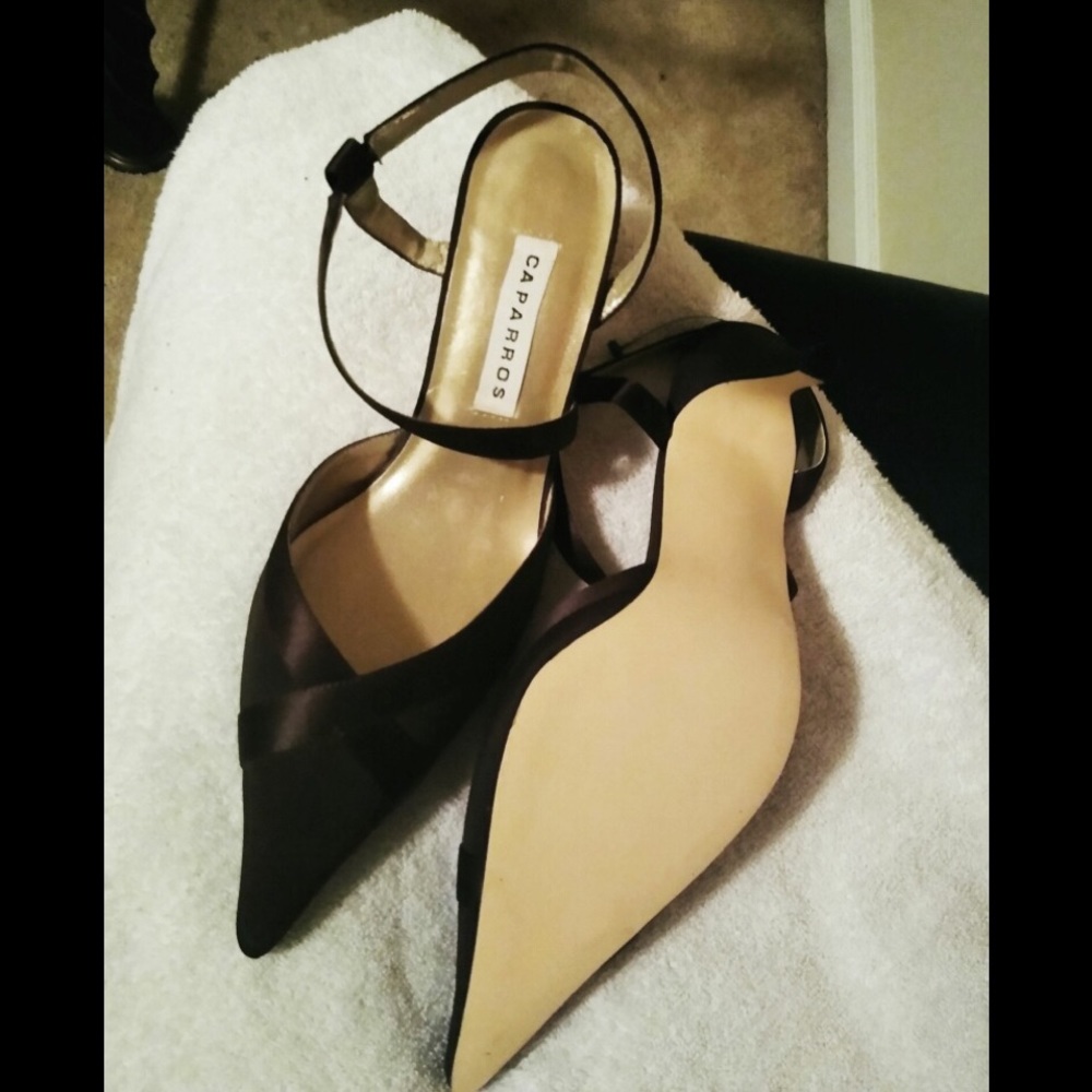 Caparros Silk Heels